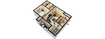 1 Bedroom 1 Bathroom Terrace