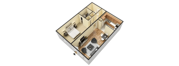 1 Bedroom 1 Bathroom