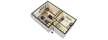 1 Bed 1 Bath