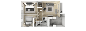 2 Bedroom 1.5 Bathroom