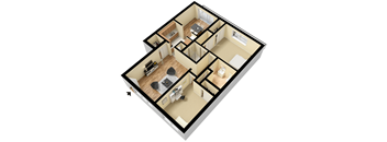 2 Bed 2 Bath