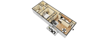 2 Bedroom 1 Bathroom Upgrade