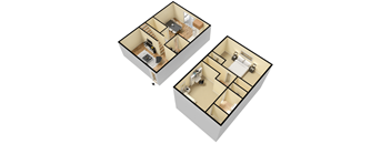 2 Bedroom 1 Bathroom