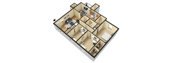 the escalante apartment homes apartments for rent in tucson az 85146 floor plan