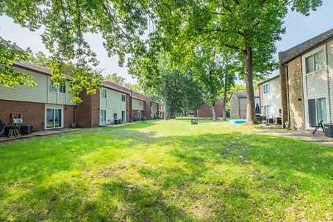 our apartments offer a spacious yard for residents to enjoy