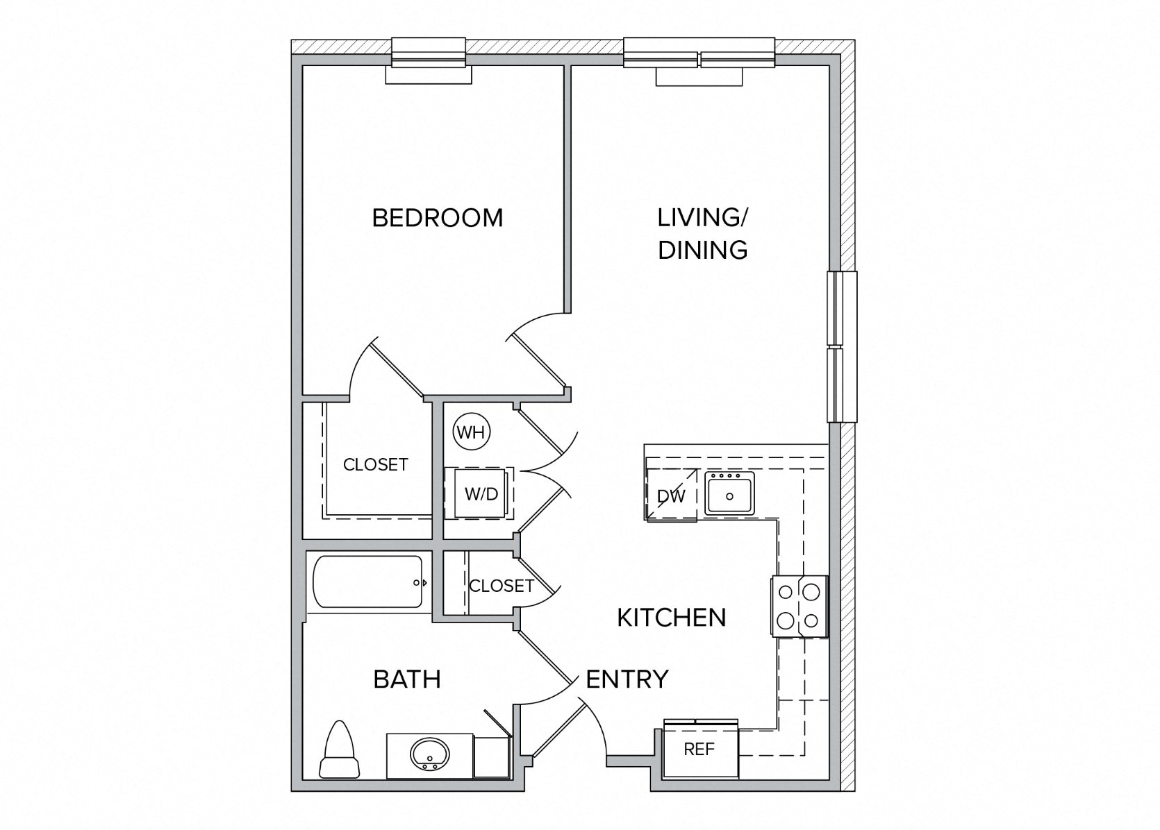 luxury rental studio one two bedroom apartments at city line east in jersey city Hudson county nj new jersey near nyc new York city