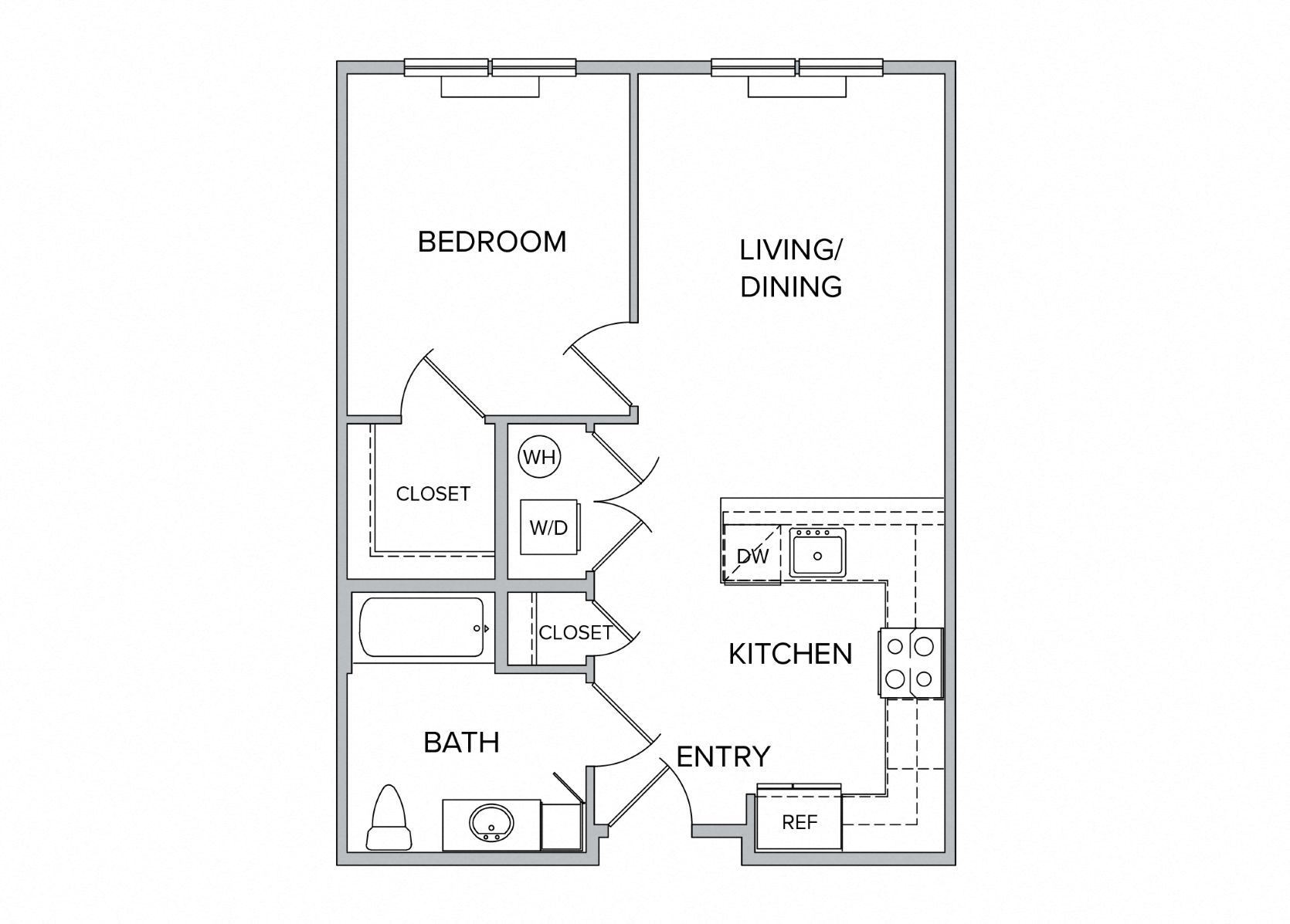 luxury rental studio one two bedroom apartments at city line east in jersey city Hudson county nj new jersey near nyc new York city