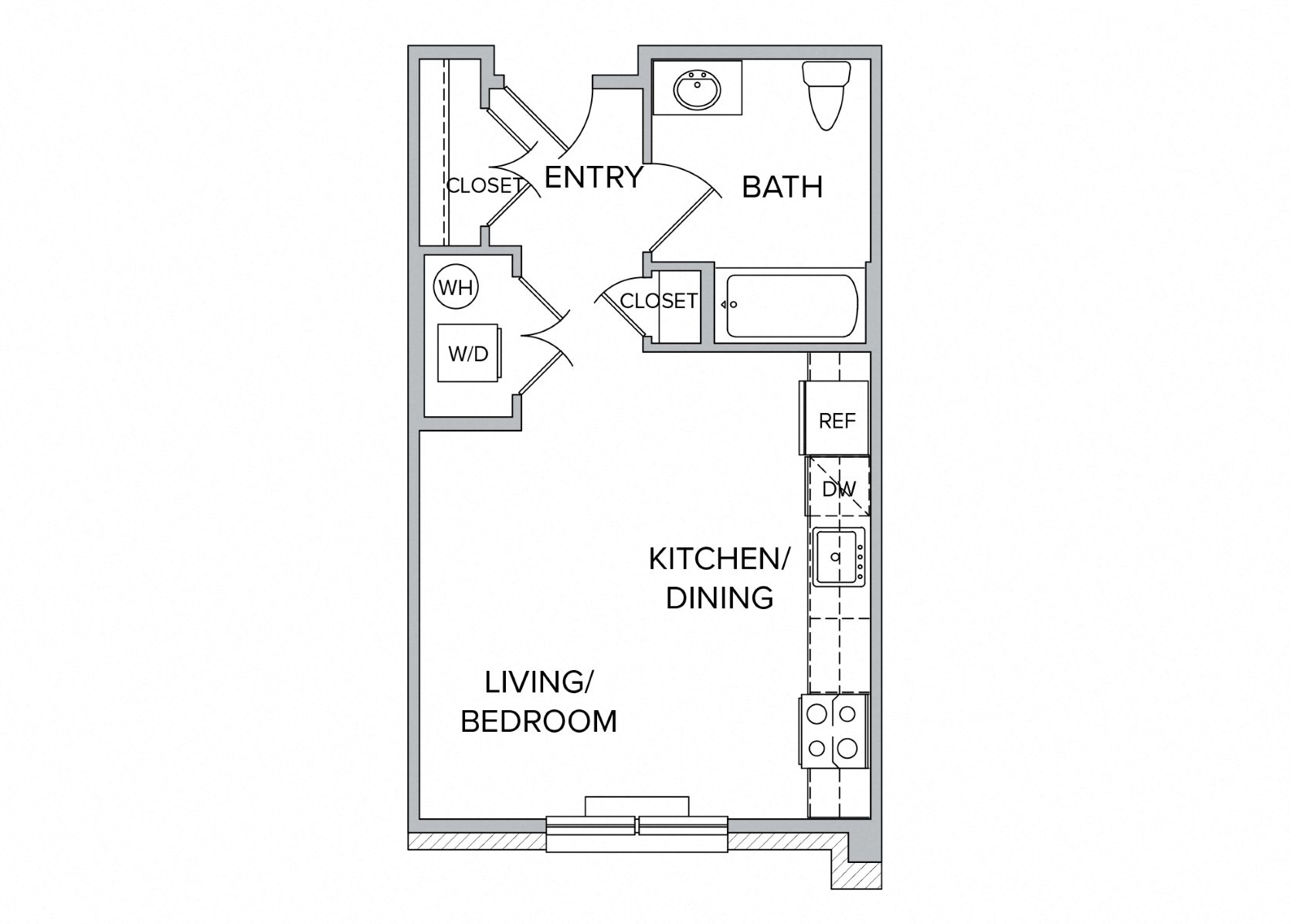 luxury rental studio one two bedroom apartments at city line east in jersey city Hudson county nj new jersey near nyc new York city