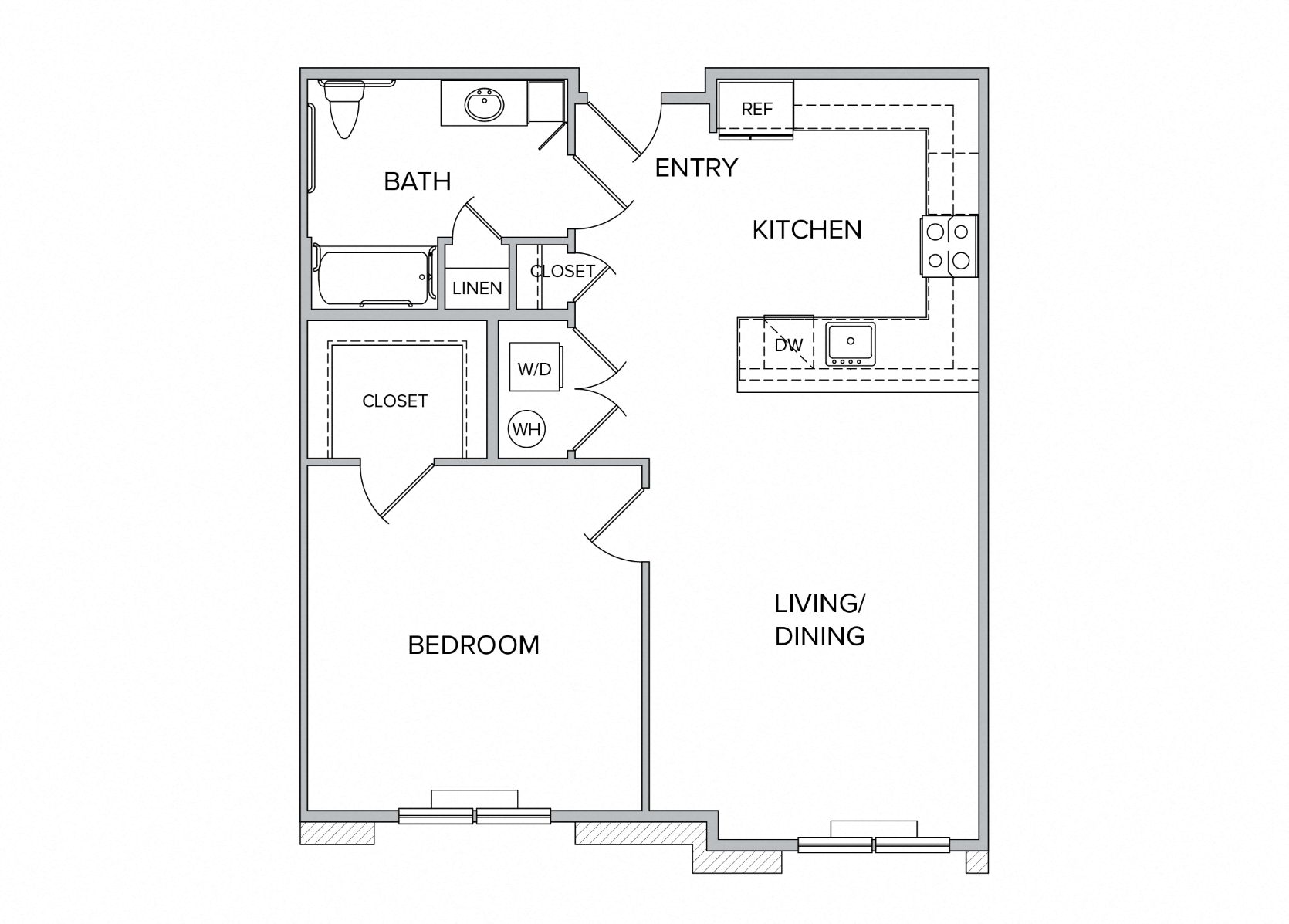 luxury rental studio one two bedroom apartments at city line east in jersey city Hudson county nj new jersey near nyc new York city