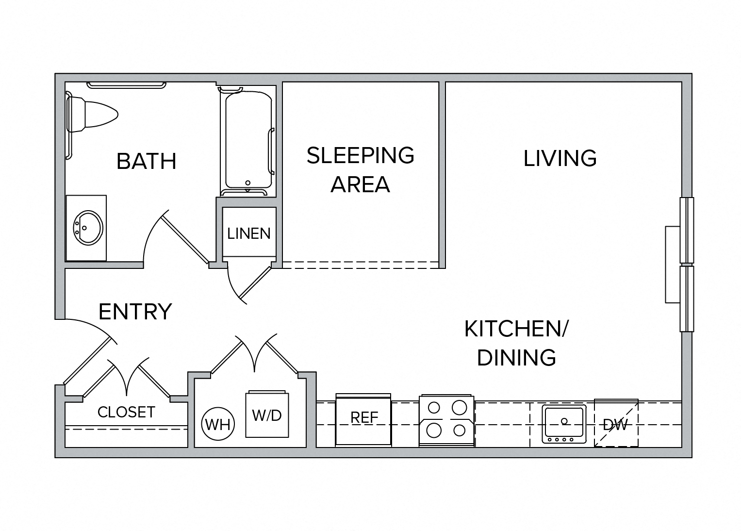 luxury rental studio one two bedroom apartments at city line east in jersey city Hudson county nj new jersey near nyc new York city