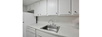 Kitchen with Equipment's at Lakeridge Terrace Apartments, Denver