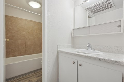 Bathroom at Lakeridge Terrace Apartments, Denver, 80227