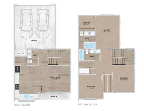 a plan of the first floor