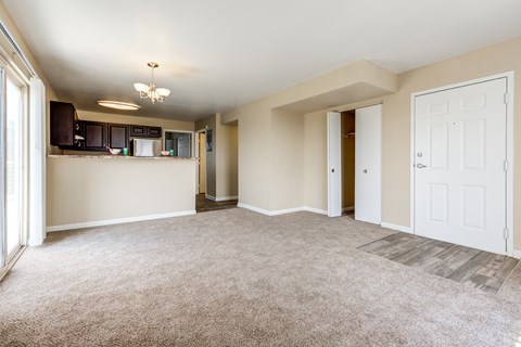 Well Lit Living Spaces at Belle Creek Apartments, Henderson, CO, Colorado