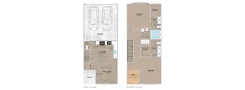 a floor plan of a house with a wooden floor