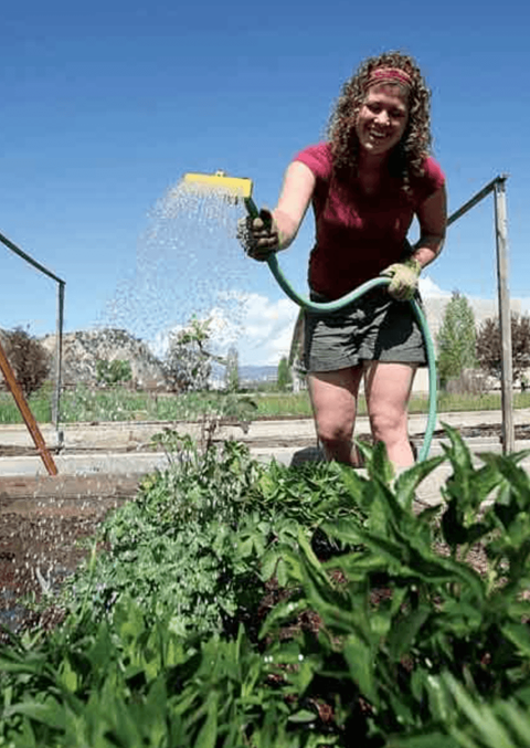 Blooming Garden at Belle Creek Apartments, Henderson, CO