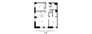 2 bed 2 bath at The 55 Elm Club Apartments, Connecticut