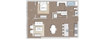 A1-1 Floor Plan at Sono Central Residential, Connecticut