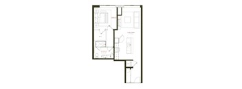 A3 Floor Plan at Twenty Fair Apartments, Connecticut