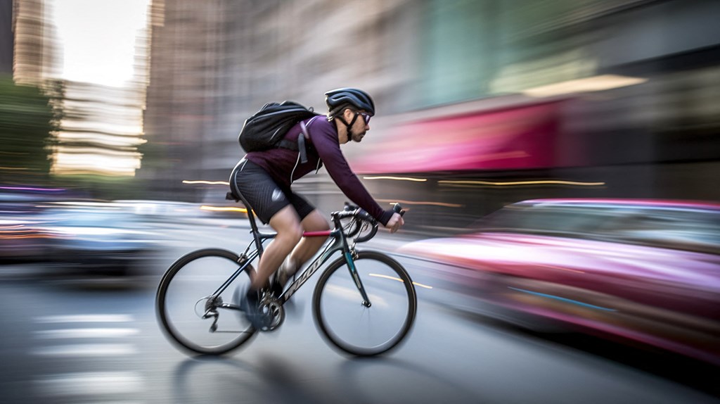 Riding A Bicycle at Sono Central Residential, Norwalk, CT