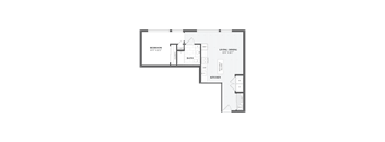 A3 Floor Plan at The Audubon New Haven, New Haven, 06511