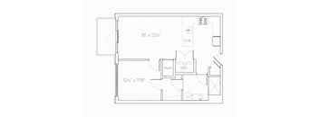 CA1.1 Floor Plan at Brim and Crown, Norwalk, 06855