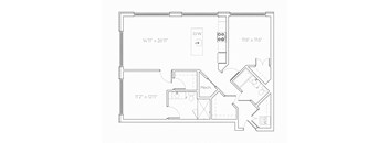 CB3 Floor Plan at Brim and Crown, Connecticut