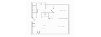 CS2 Floor Plan at Brim and Crown, Norwalk