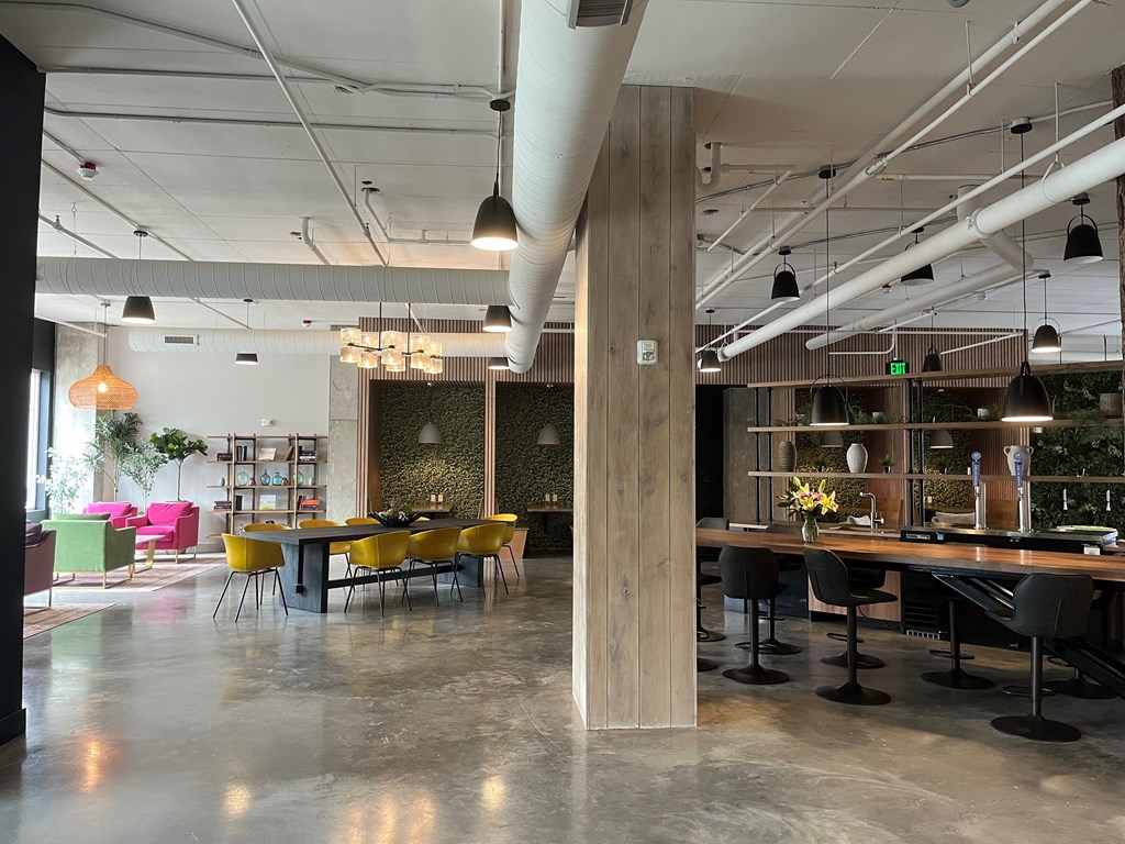 Lobby view at Canfield Park at Fairfield Metro, Bridgeport