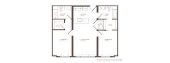 B1 Floor Plan at Park and Main, Hartford, CT