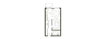 S3 Floor Plan at Twenty Fair Apartments, New Haven, 06511