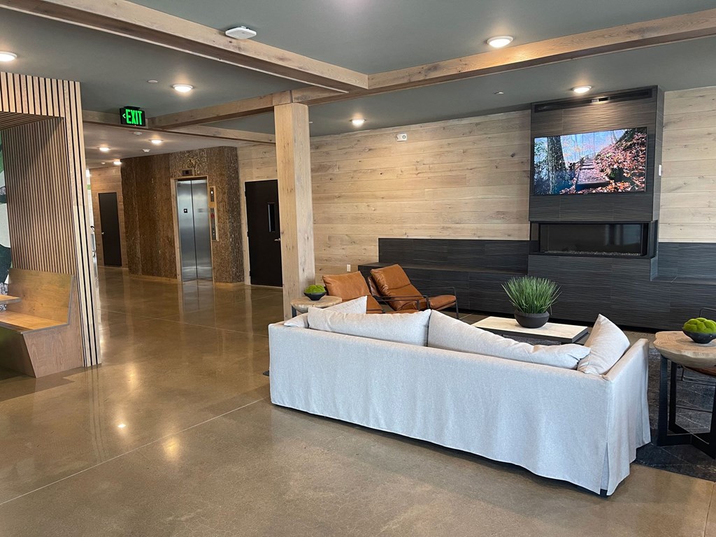 Lobby Area at Canfield Park at Fairfield Metro, Connecticut
