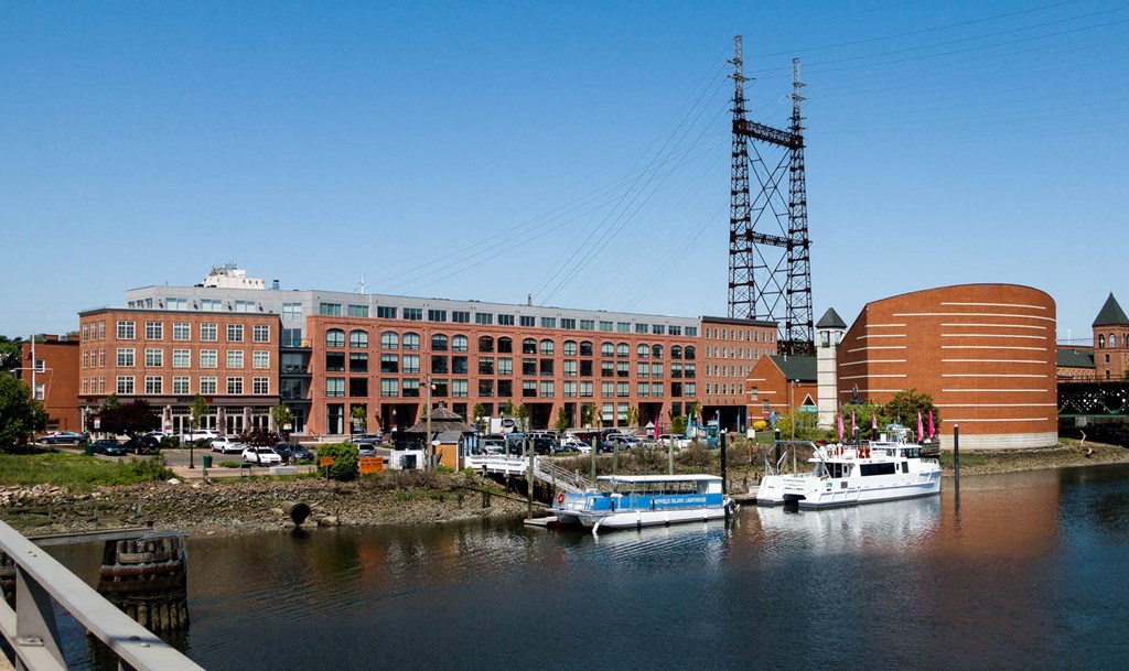 Property exterior at Iron Works Sono, Norwalk, Connecticut