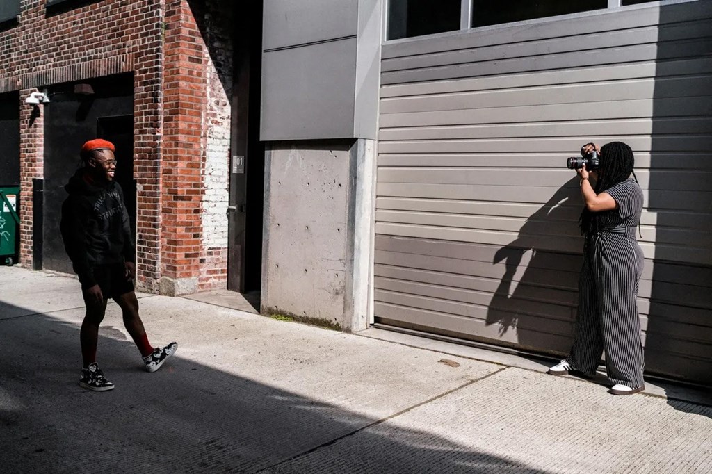 Man Walking On The Street at Sono Central Residential, Connecticut
