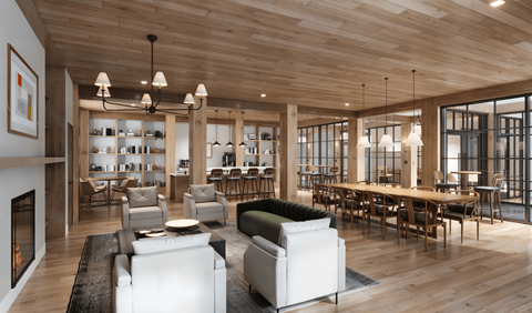 Large Community Clubhouse at The Villages at Saugatuck, Westport
