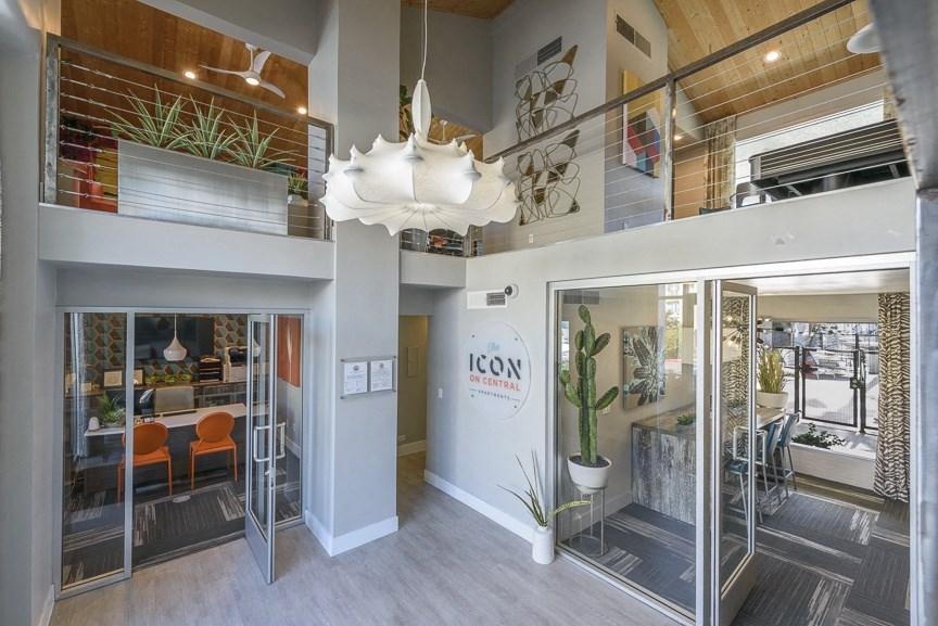 Pheonix Apartments- Icon on Central- lobby