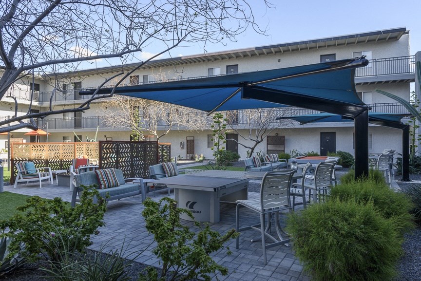 Pheonix Apartments- Icon on Central-patio