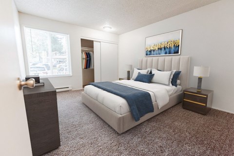 Bedroom at Arbor Pointe, Lakewood, 98498