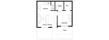 an illustration of a floor plan of a house
