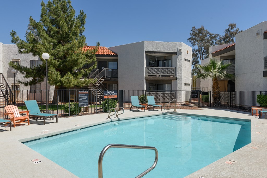 Peoria Apartments- Moxi Apartments-  our apartments in a city have a swimming pool