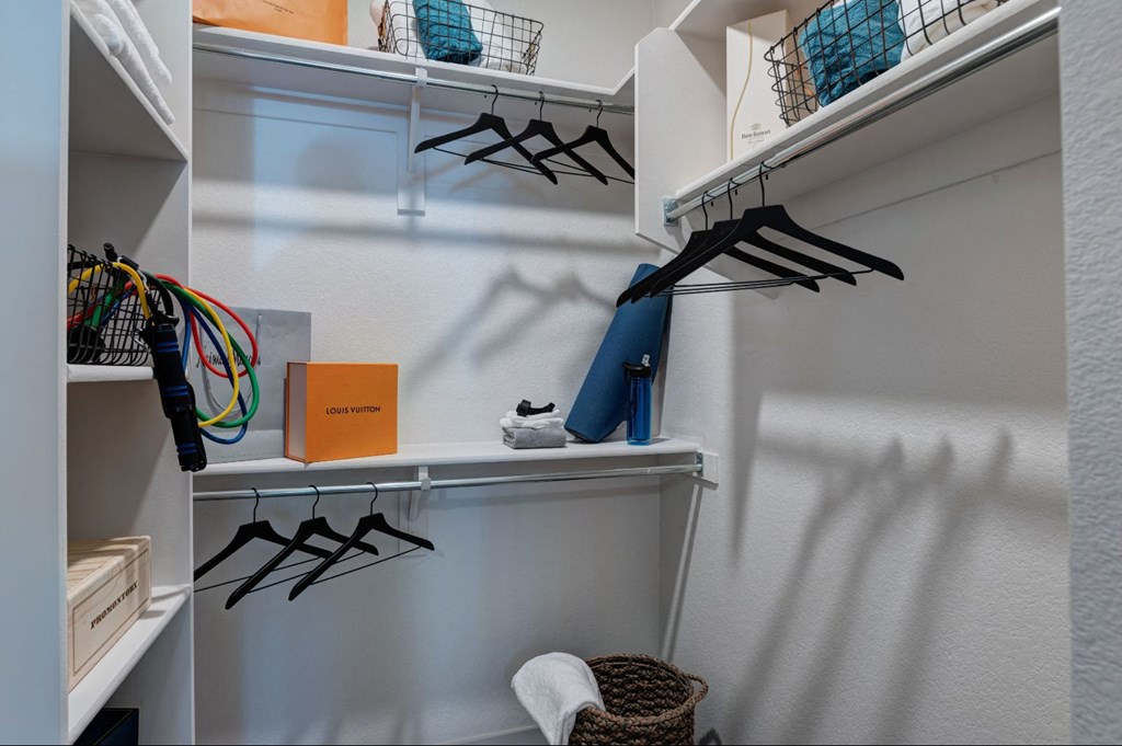 Walk-In Closet with Abundant Storage Areas at Scottsdale Grand, Arizona