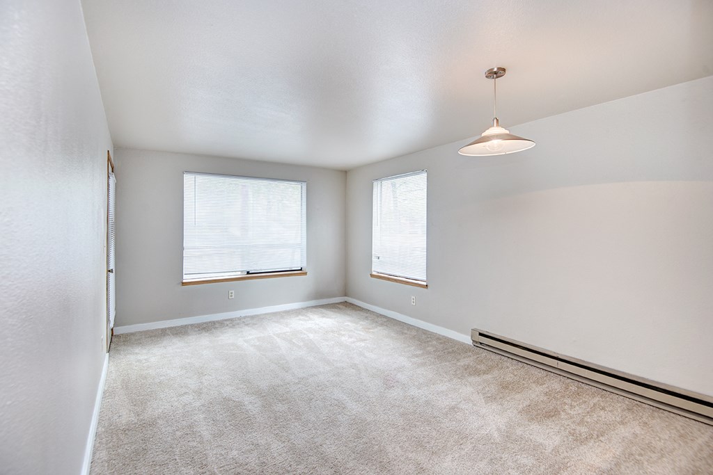 Seattle Apartments-  Living room with natural light