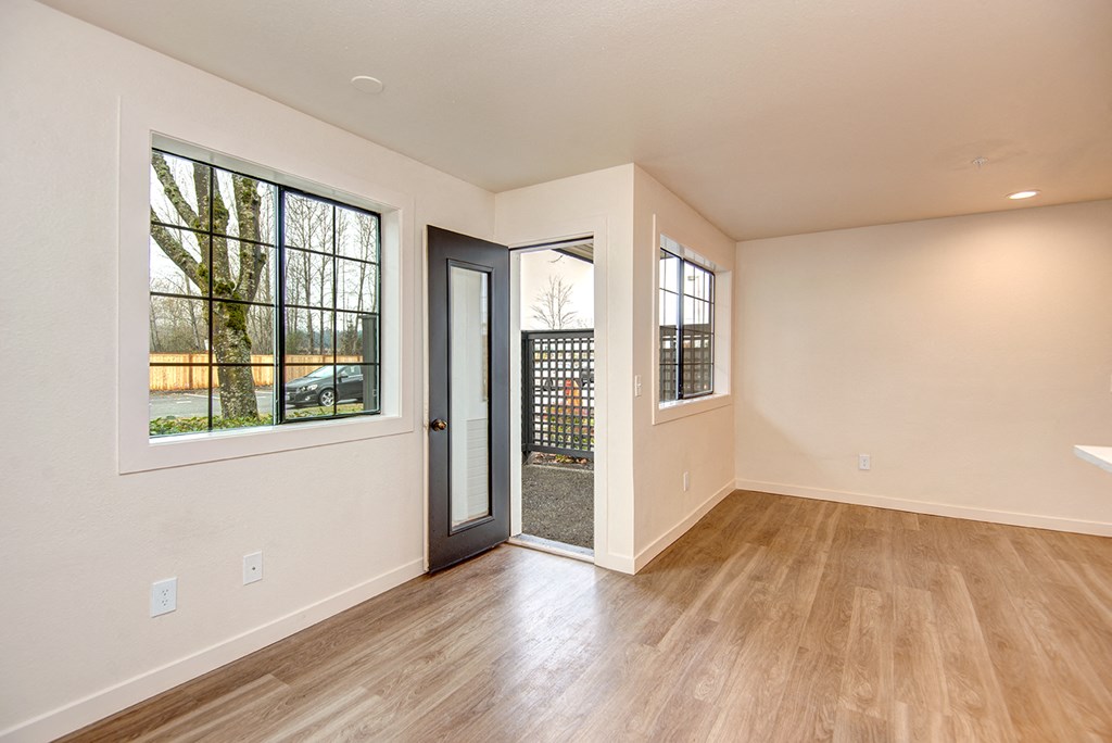 Kent Apartments- Astral Apartments- Natural light- entryway