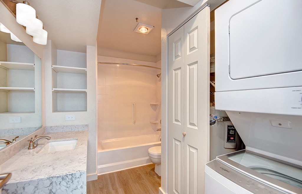 Kent Apartments- Astral Apartments- washer and dryer