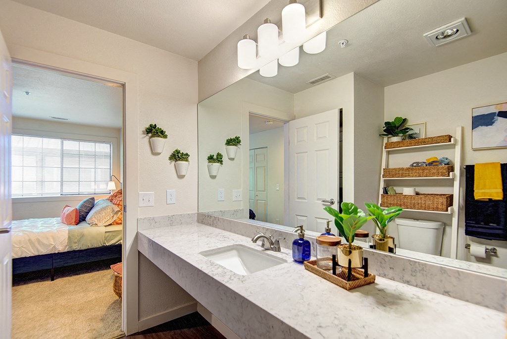 Kent Apartments- Astral Apartments- bathroom- sink