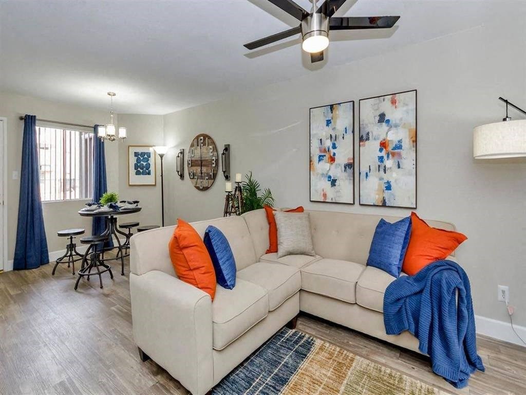 Peoria Apartments- Moxi Apartments-  Living Room