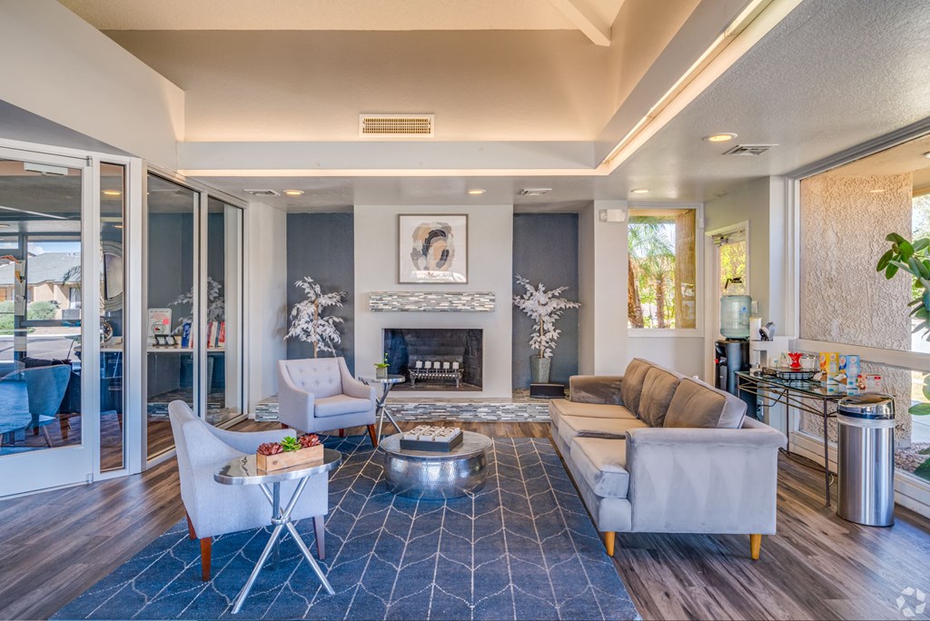 Peoria Apartments- The Flats at Peoria- Resident Clubhouse