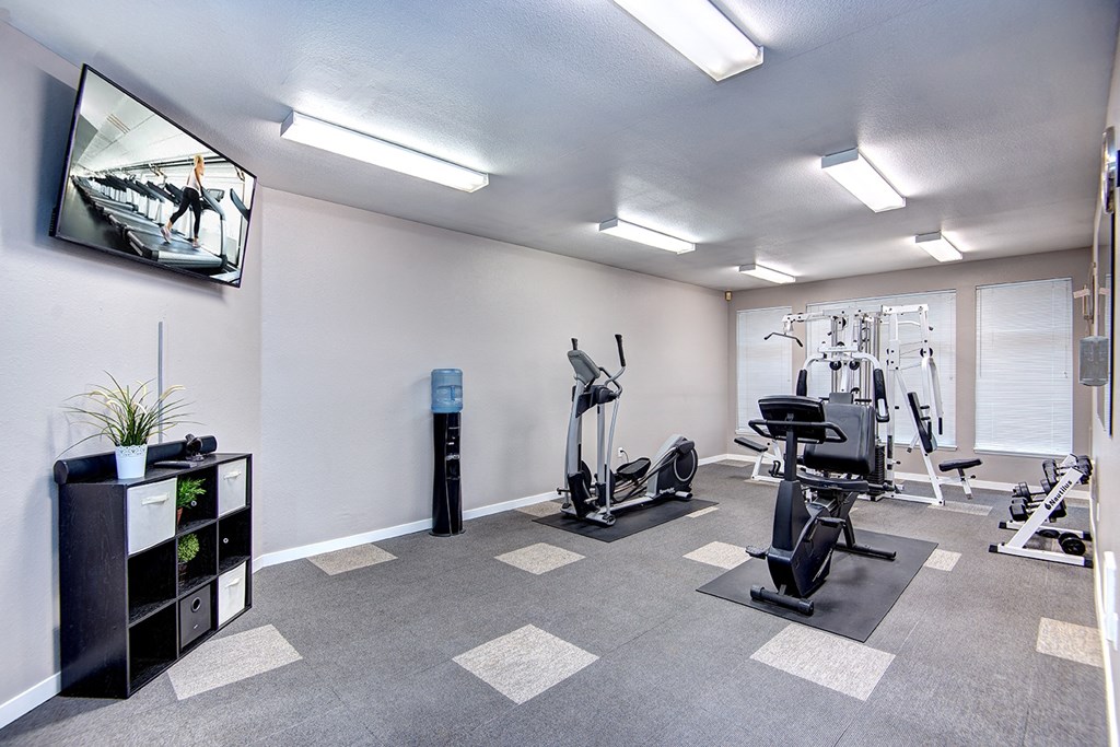 Tacoma Apartments- Heatherstone Apartments-common spaces- gym