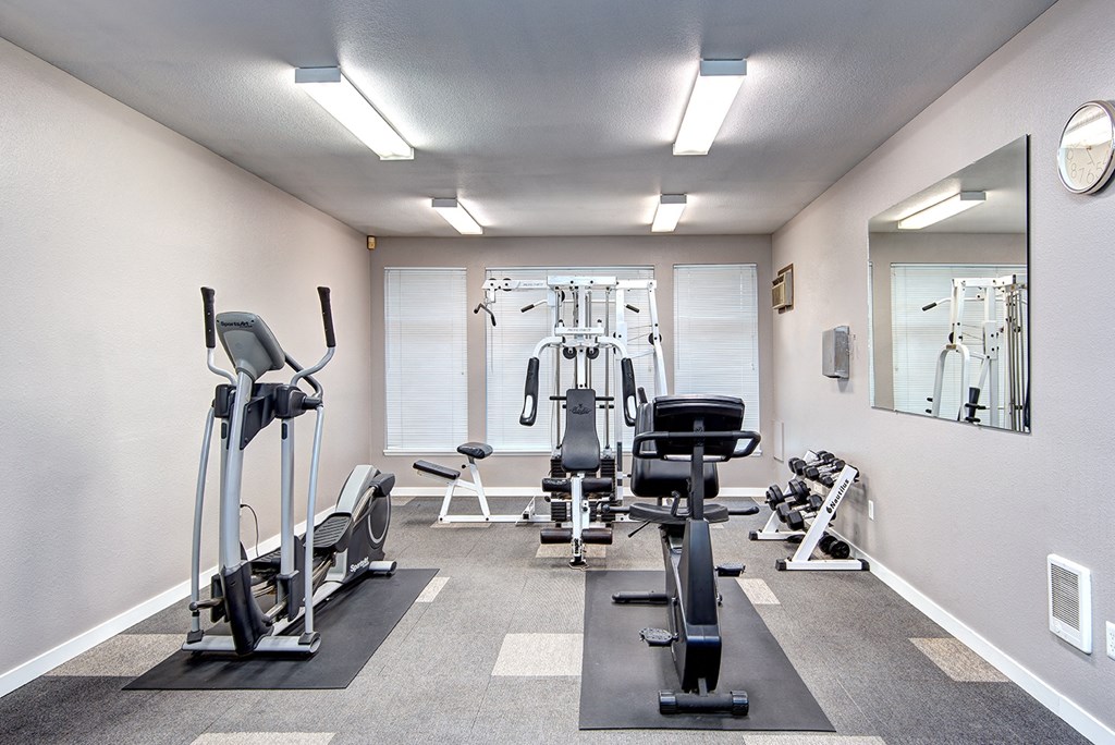 Tacoma Apartments- Heatherstone Apartments-common spaces- gym