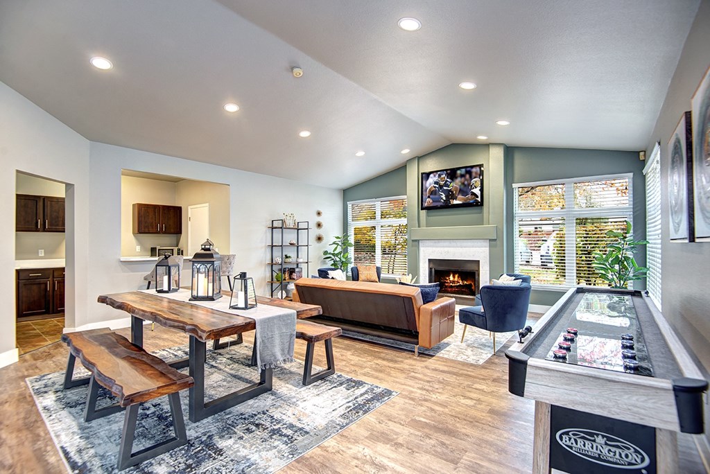 Tacoma Apartments- Heatherstone Apartments-common spaces- clubhouse